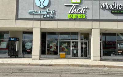 渥太华市中心Thai Express & Sushi Shop生意转让，年入25万不是梦想！快来盘它！