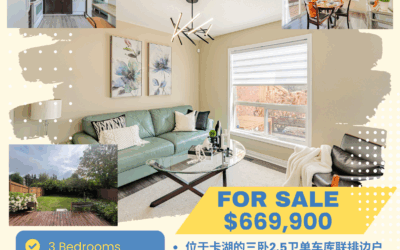 【于军地产 好房上市】位于卡湖的顶级学区房降价啦！ 🏡48 Blackdome Cres